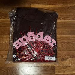  Brown Sp5der Hoodie (PASSES STOCKX AND GOAT)