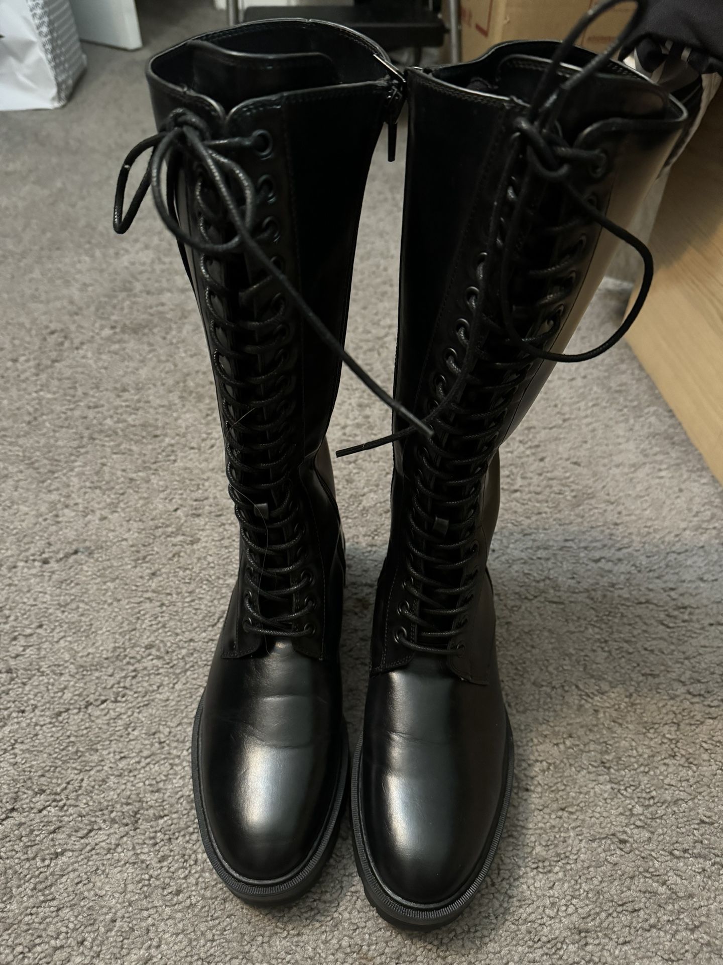 zara womens boots size 8