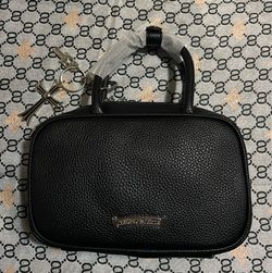 Chrome Hearts Black Leather Mini Bag