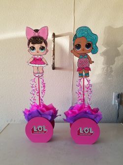 LOL SURPRISE DOLLS center pieces