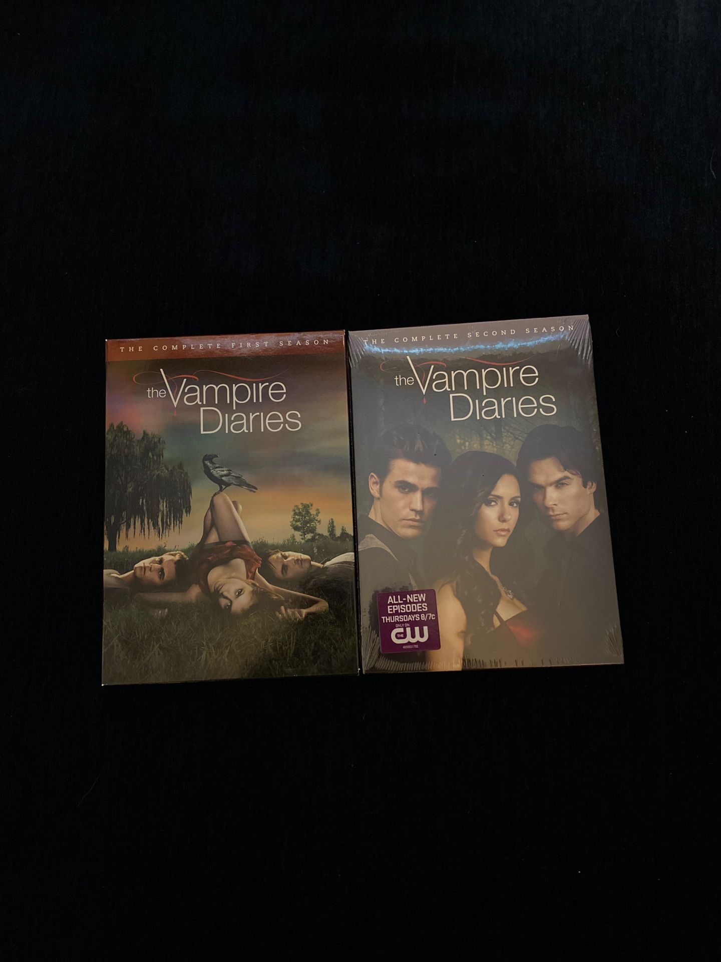Vampire Diaries -first and second season Unopened.