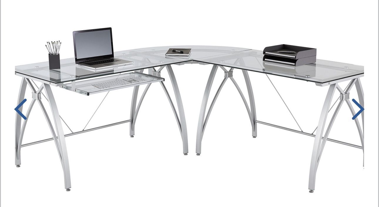 Glass Office Desk