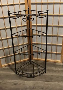 Longaberger Wrought Iron Corner Stand