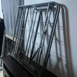 Metal twin bed frame