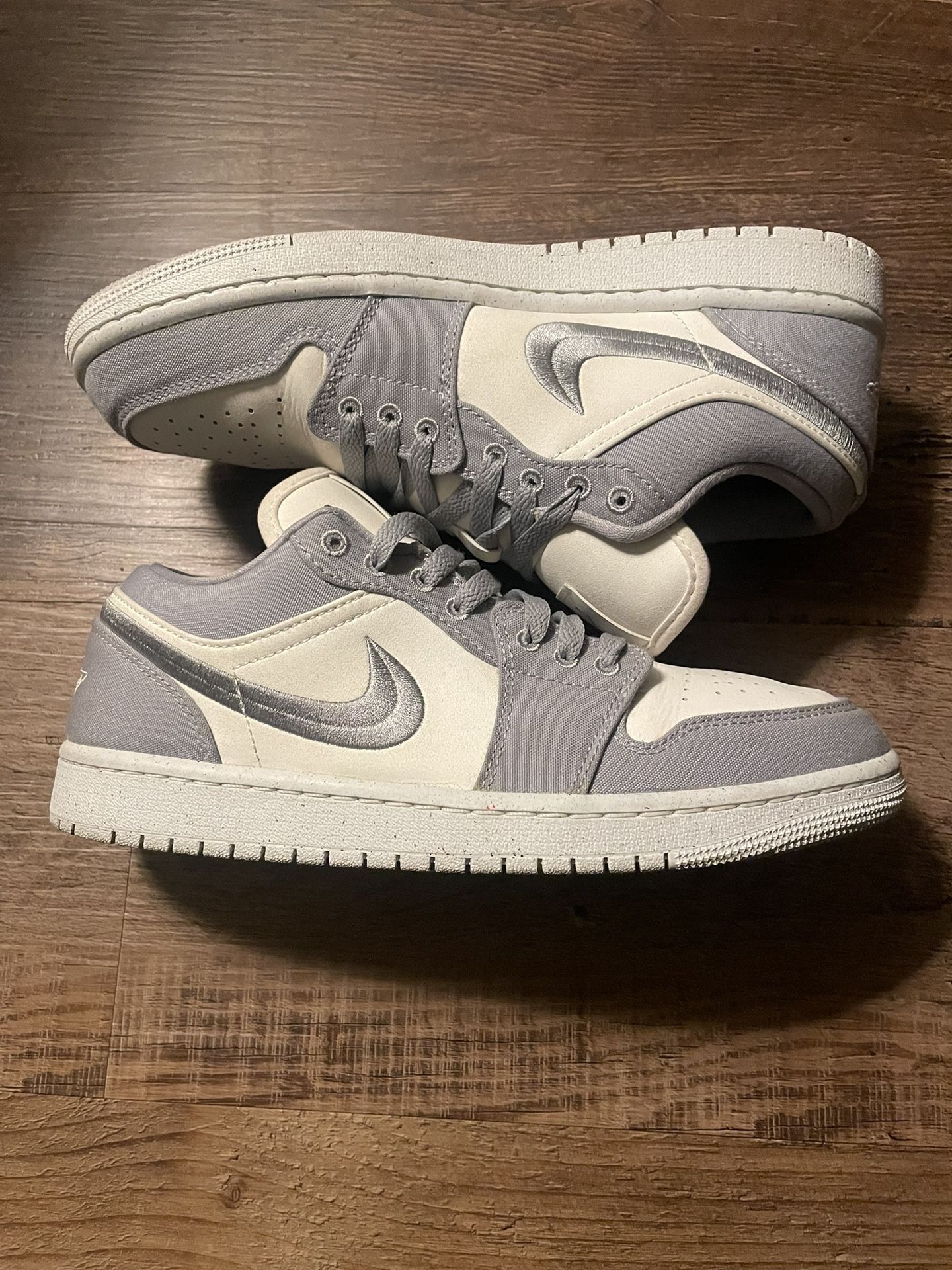 Nike Air Jordan 1 Low steel grey Obo Trades Acceptable 9/5girl 7boys