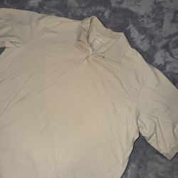 Eddie Bauer Polo Shirt Men XL Tall Gray Short-Sleeve Collared Cotton