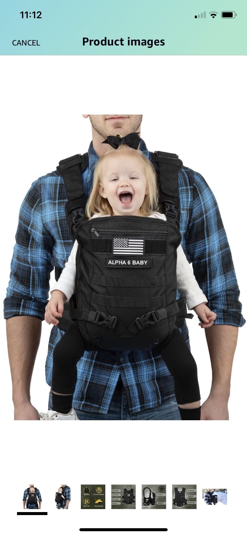 Alpha Six Baby Carrier * NEW