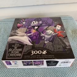 2021 Disney The Nightmare Before Christmas 300 Piece Puzzle Version 2 19x19