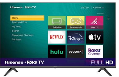 75" Highsense Roku, Smart TV