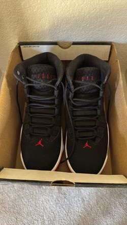 Air Jordan High-Top Sneakers Black Red