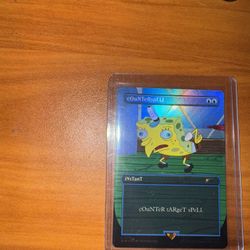 SpongeBob Counterspell Magic The Gathering