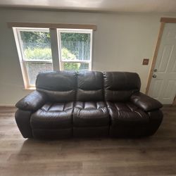 Two Leather Couches for Sale - $200 for Both