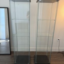 DETOLF ikea Glass Shelves 