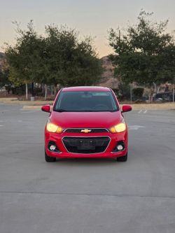 Chevrolet Spark Red Hatchback