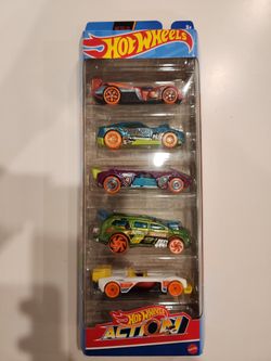 Hot Wheels Action Diecast Cars 5 Pack