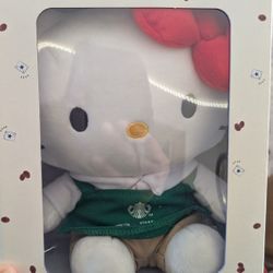 Hello Kitty Starbucks Plush 