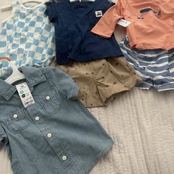 New lot of baby boy clothing 12 months