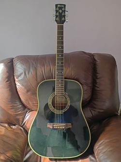 Ibanez pf5 BK Guitar clean one string missing with soft carry case