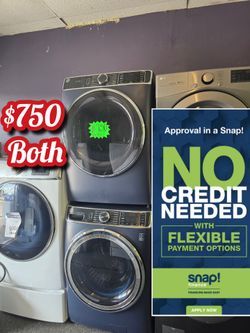 G.E Washer & Dryer Electric