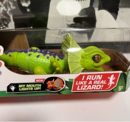 ZURU Robo Alive Frilled Neck Lizard Robotic Toy – NEW