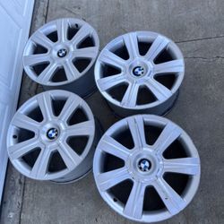 4 — 17x8 5x120 5x4.72 Stock Bmw Wheels Rims 7 Spokes 