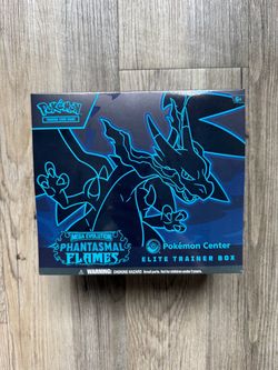 Phantasmal Flames Pokemon Center ETB elite trainer box