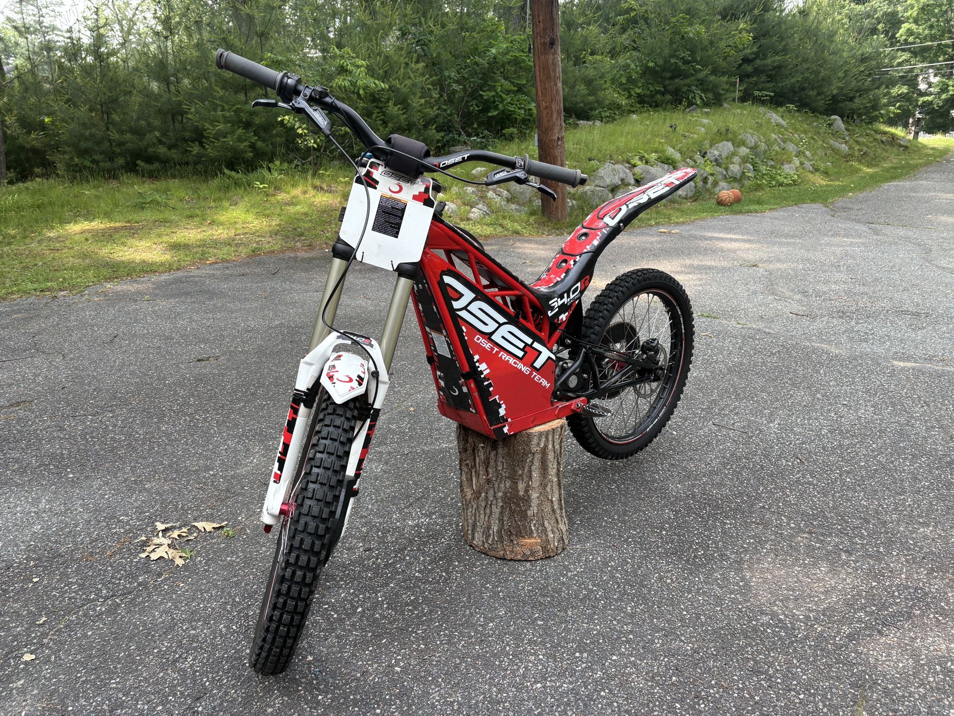 2018 OSET 20R & 24R Electric Trials Bikes + Gear + Rack – $3,550 OBO