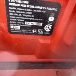 Craftsman Table Saw 