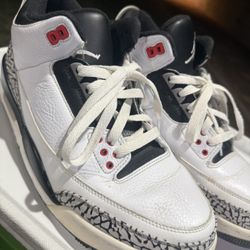  Nike Air Jordan Retro 3 "Infrared 23" White/Infrared 23 Shoes! Size 11