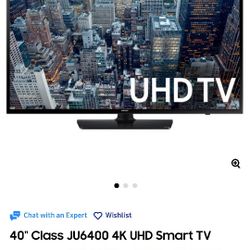 Samsung 4K UHD 40" TV