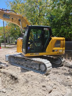 Bobcat Excavadora Volteó 