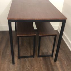 Kitchen Table With Benches 