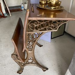 Desk  Antique School Desk 