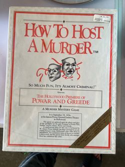 How To Host A Murder Game