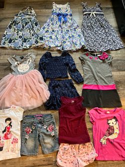 Girls size 7 summer clothes