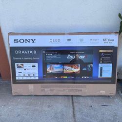 65” Sony smart 4k oled hdr tv 