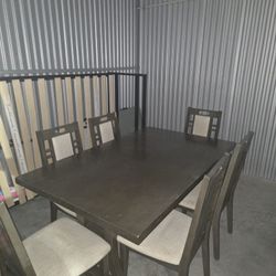 6 Chair Dining Room Table