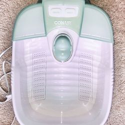 Foot Massage Bath With Bubbles