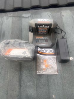 Battery and charger
