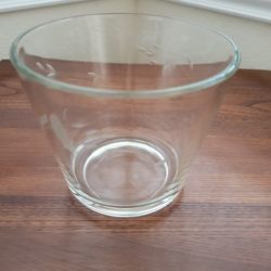 Princess House Glass Ice Bucket New