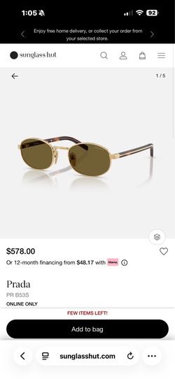 Prada  sunglasses