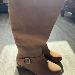 Luoika Suede Knee High Boots