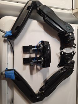 Dual Monitor Desk Arm Mount Stand