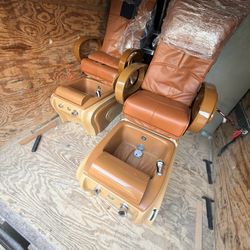 2 Spa pedicure Chairs 