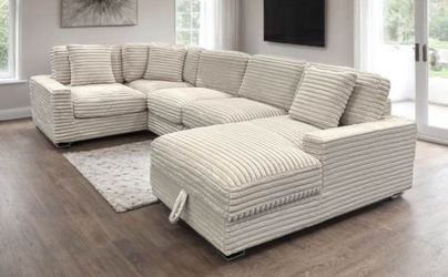 New Sectional Sleeper In Box 