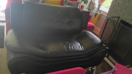 Leather couch