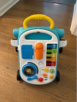 Baby Einstein Musical Mix ‘N Roll 4-in-1 Push Walker, Activity Center