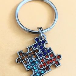 Autism Awareness Hot Keychain 