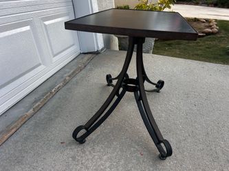 MCM TV Table Vintage Spins Swivels Pick Up PTC