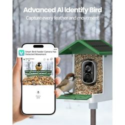 New Smart Bird Feeders with AI Carmera